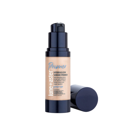 Lune+Aster HydraGlow Serum Primer - Skin-nourishing serum primer with anti-aging and brightening properties that hydrates smooths and minimizes the look of pores while extending the wear of makeup.