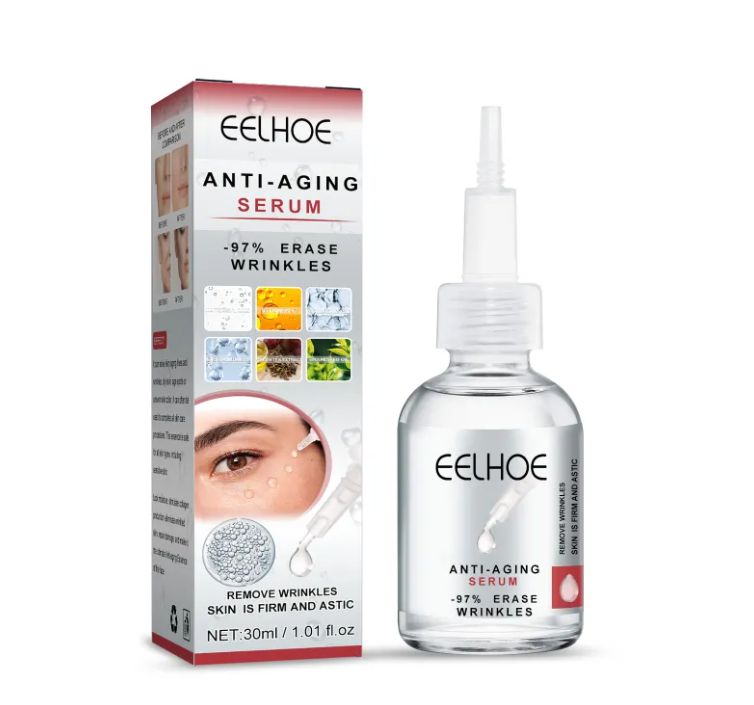 Hydrating Anti-Aging Serum – Hyaluronic Acid, Ceramide & Vitamin C